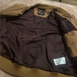 Carhartt Tan Bomber Jacket